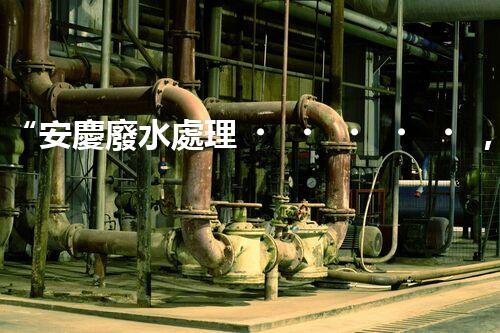 “安慶廢水處理，綠色先鋒，環(huán)保典范！”